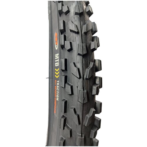 фото Велопокрышка cst 26"x2.10 (56-559) wirebead mtb c1269 черный tb70048200