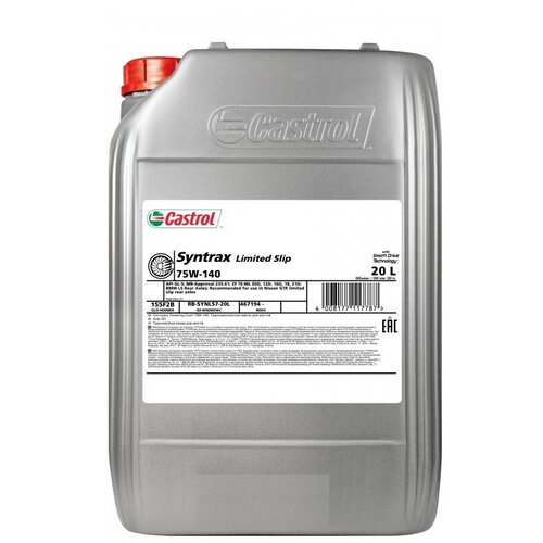 фото Синтетическое трансмиссионное масло castrol syntrax longlife 75w-140 15c72a