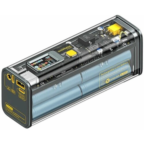 Портативный пауэрбанк SHARGEEK STORM2 (STM2-2) тестер зарядок usb qc 4 0 sunshine ss 302a