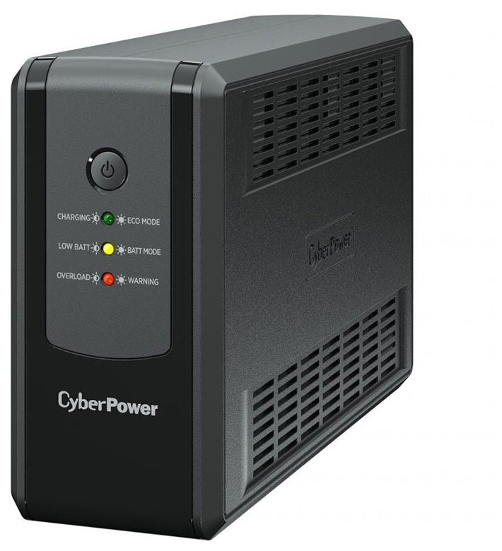 Источник бесперебойного питания CYBERPOWER UT650EG, 650 VA (360 W), 3 евророзетки, 2 розетки RJ-45