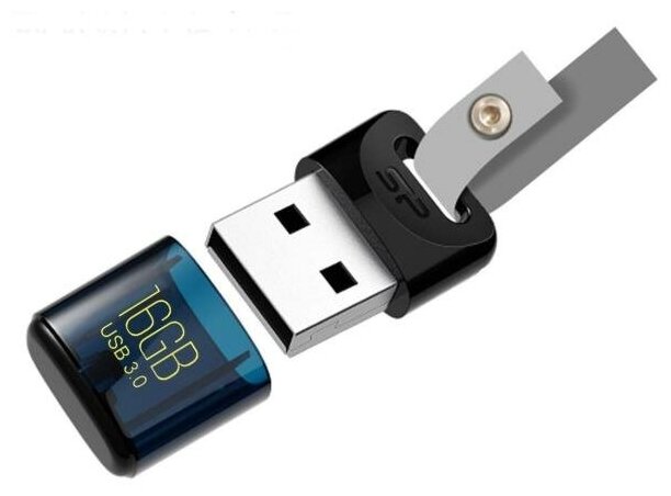 Флешка USB 16Gb Silicon Power Jewel J06 SP016GBUF3J06V1D синий