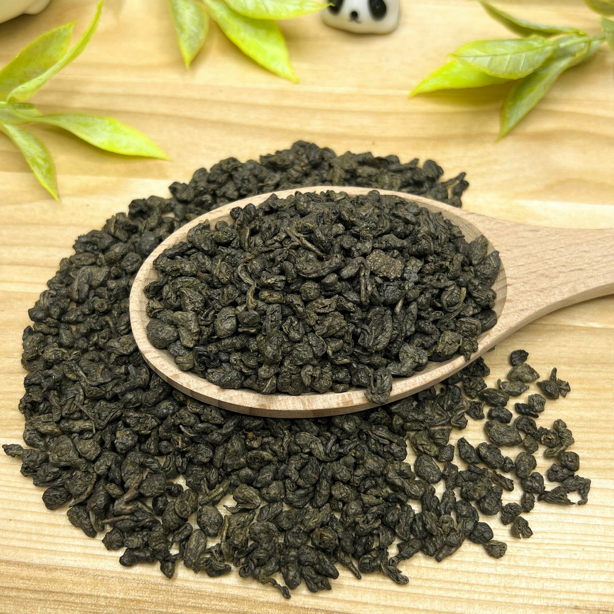Китайский зеленый чай без добавок Ганпаудер 3505 Полезный чай / HEALTHY TEA, 250 г