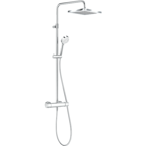 Душевой комплект Kludi 6809805-00 хром душевая система kludi logo dual shower system с термостатом хром 6809505 00