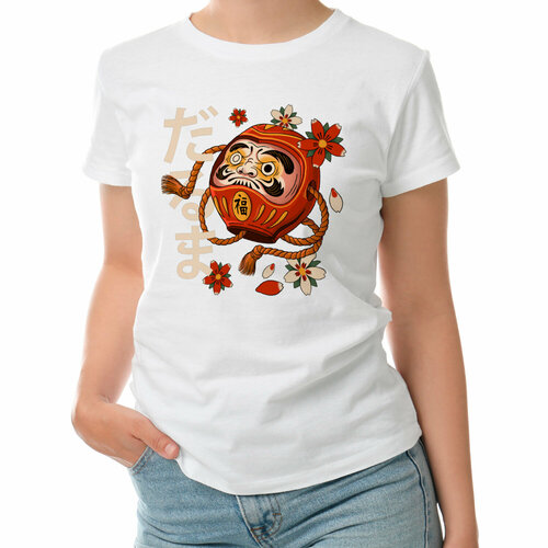 фото Футболка roly, размер s, белый