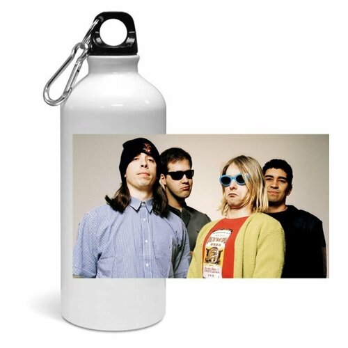 фото Спортивная бутылка nirvana, нирвана №1 mewni-shop