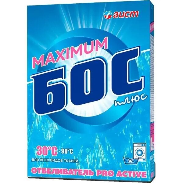 Отбеливатель БОС "Плюс maximum", порошок, 300 г (4302000002)