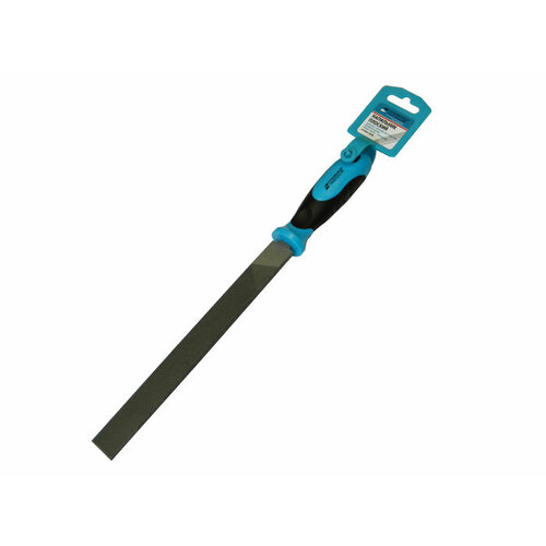 Напильник радиант плоский 200 №1 тупоносый (2820-0016) с ручкой напильник слесарный плоский 200мм ingco industrial hsff088p
