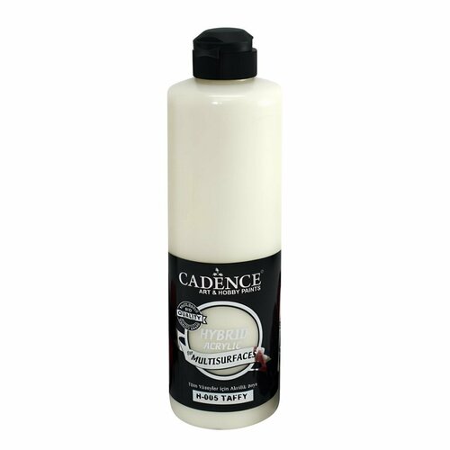 Акриловая краска Cadence Hybrid Acrylic Paint, 500 ml. Taffy H-005 seresstore artdeco acrylic wood paint 500 ml taffy