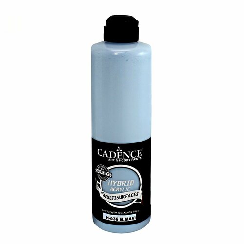 фото Акриловая краска cadence hybrid acrylic paint, 500 ml. mild blue-h36