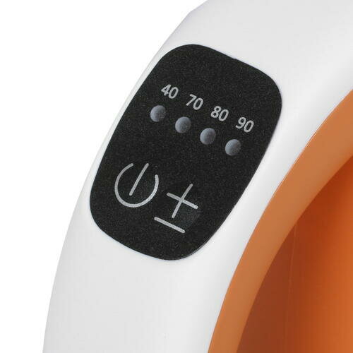 Чайник электрический KitFort , 2200Вт, белый и оранжевый - фото №9
