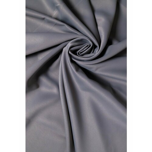 Шторы блэкаут в спальню, для гостиной, серый