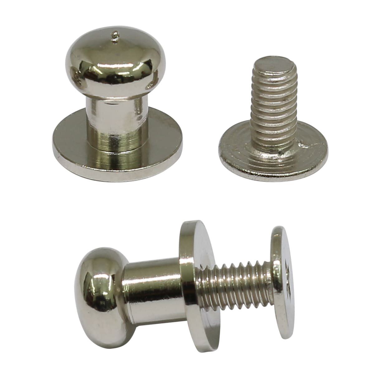 Ручка для шкатулки декоративная, 6*8 мм, 2 шт, металл, Айрис (серебро)