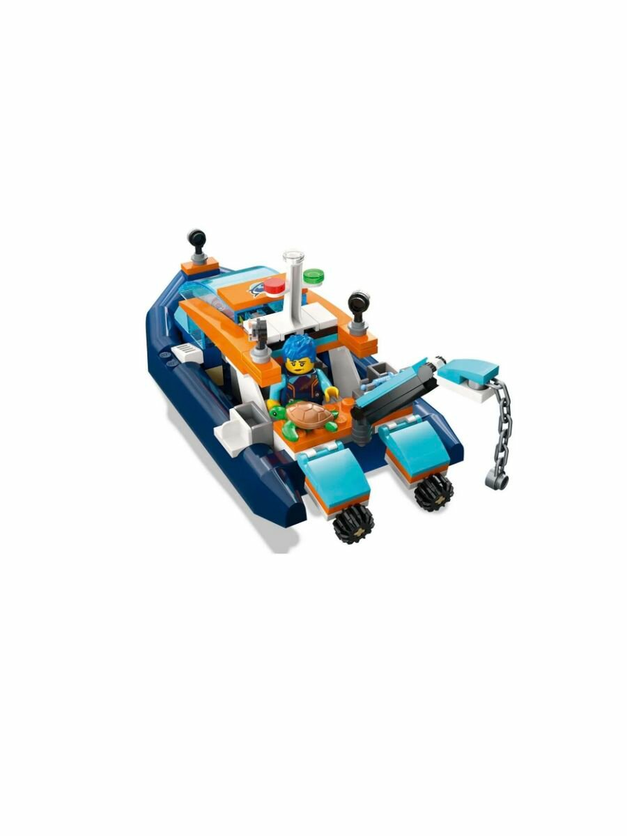 Конструктор LEGO City Explorer Diving Boat 60377