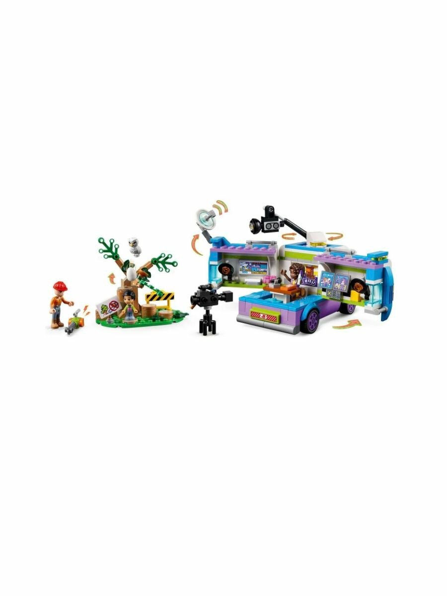 Конструктор LEGO Friends 41749 Фургон отдела новостей