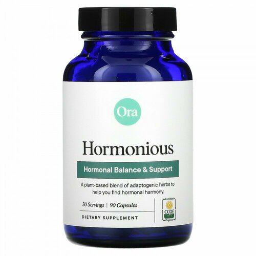 Ora, Hormonious, Hormonal Balance & Support, 90 Capsules