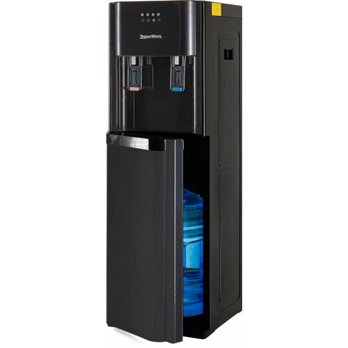 Кулер для воды Aqua Work 41-LDS графит, нагрев и охлаждение, бутыль внутри