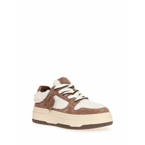 Кроссовки El Tempo FL849_23D06003 5B T_BEIGE, демисезонные, повседневные, натуральная кожа, низкие, размер 37, бежевый