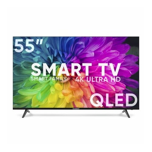 LCD(ЖК) телевизор Soundmax SM-QLED55T2SU цифровой тюнер soundmax sm dvbt290