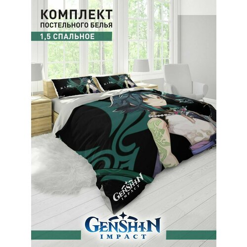 Постельное белье Геншин Импакт / Клинок, рассекающий демонов