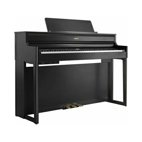 roland f 701 cb цифровое пианино Цифровое пианино Roland HP704-CH, древесный уголь