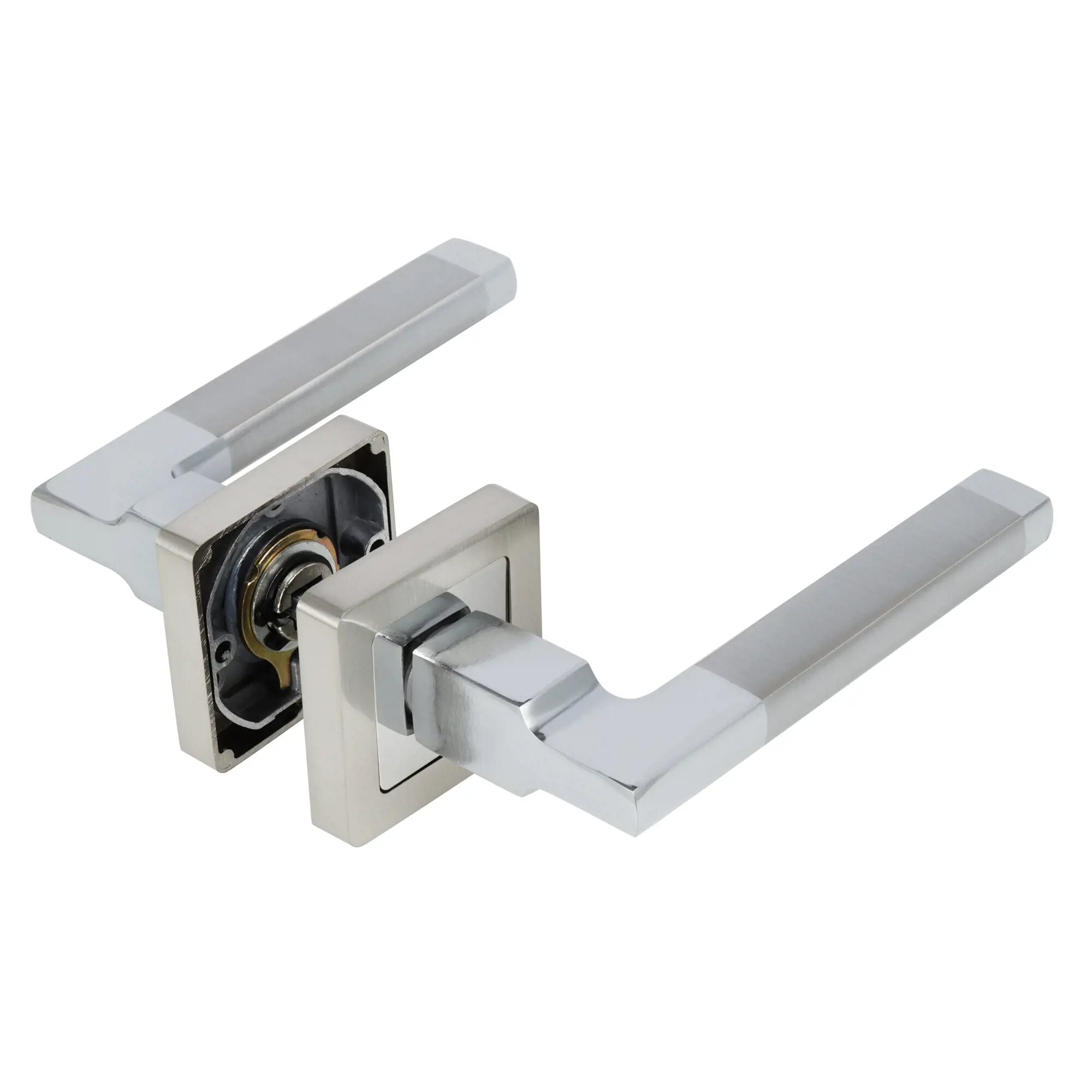 Дверные ручки Edson , цвет никель - фото №12