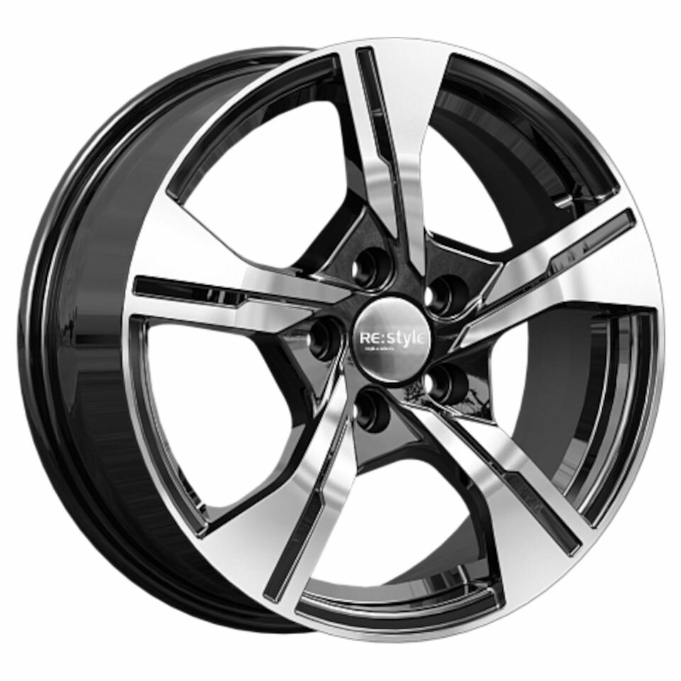 Кик tiggo 4 pro кс1053 16 / 6.5j pcd 5x108.00 et 33.00 цо 60.10 литой / черный с полированной лицевой поверхностью