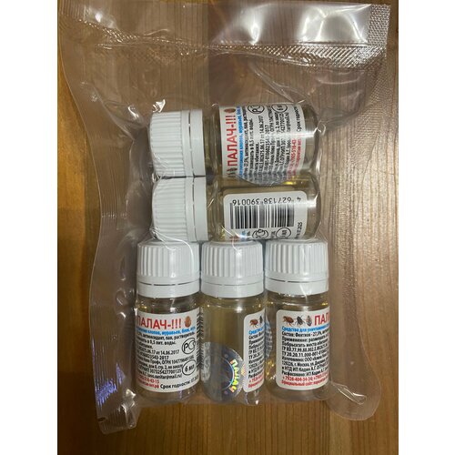 Палач 5 флк. по 6 мл. прозрачный .