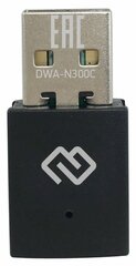 Сетевой адаптер WiFi Digma DWA-N300C N300 USB 2.0 (ант. внутр.) 1ант. (упак:1шт)