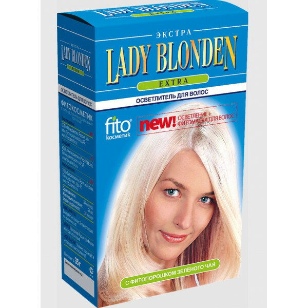 Fito Косметик Осветляющий порошок для волос Lady Blonden Extra 35 гр