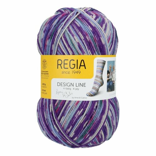 Пряжа Regia Design Line Color ( 75 % шерсть, 25 % полиамид, 100 г, 420 м ) 03881