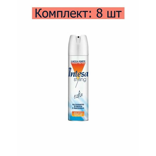 мусс для волос сильной фиксации intesa strong hold styling 200 мл Intesa Лак для волос Strong Hold, 300 мл, 8 шт