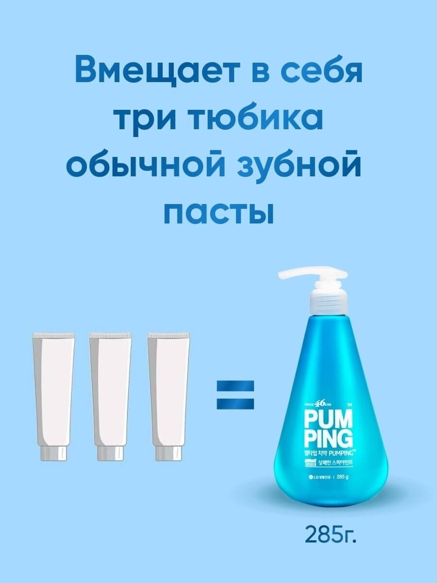 Зубная паста Perioe, Original Pumping Toothpaste, 285 г - фото №9