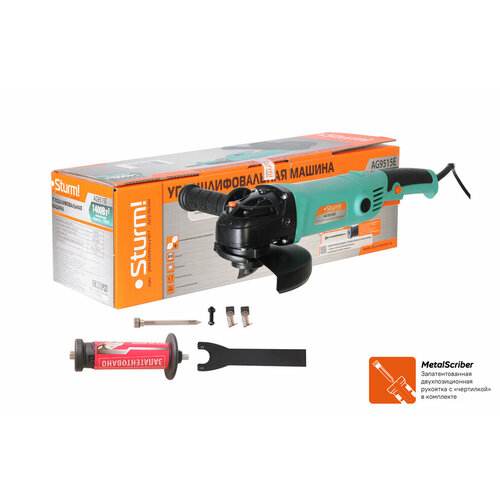 УШМ Sturm AG9515E 1400 Вт 150 мм без аккумулятора 559000₽