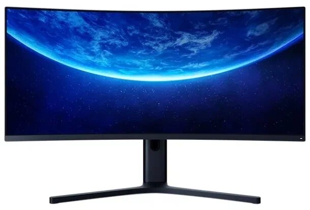 34" Монитор Xiaomi Mi Curved Gaming Monitor 34, 3440x1440, 144 Гц, *VA, CN, black