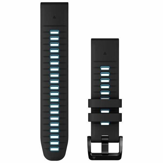 Ремешок Garmin QUICKFIT 22 Watch Band (Цвет: Black/Blue)