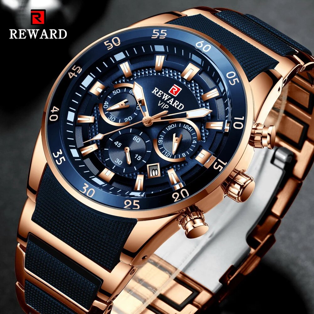 Наручные часы Reward, gold/black — фото 1