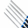 Набор надфилей VertexTools 6 шт. 140 мм. по металлу и дереву