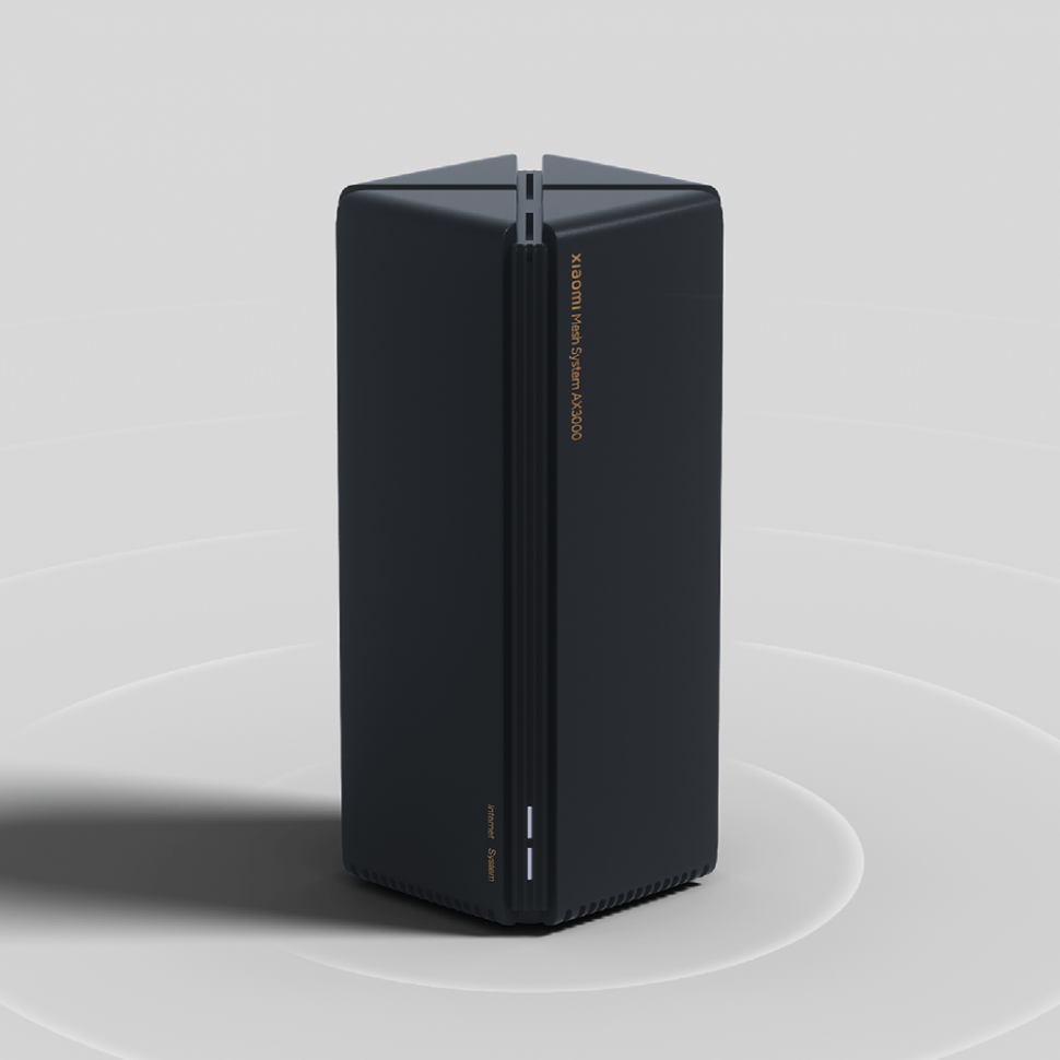 Беспроводная Wi-Fi Mesh система Xiaomi Mesh System AX3000 (1-pack), черный — фото 1
