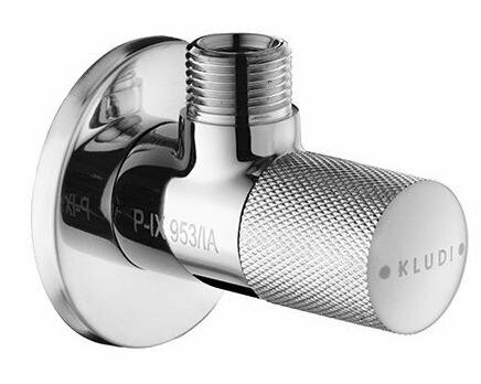 Запорный вентиль KLUDI 1584605 00 A QA Угловой вентиль  хром