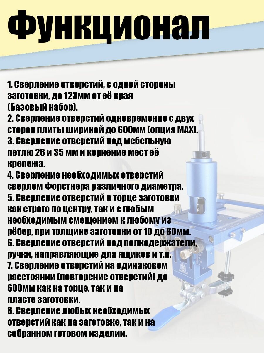 Изображение Кондуктор мебельный Othertool OT-24 (Базовая комплектация)