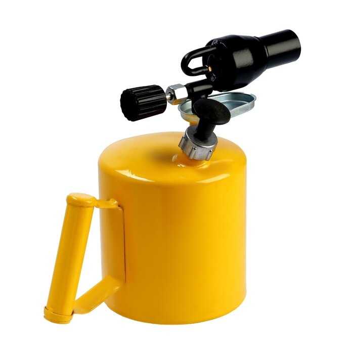 Паяльные Лампы Лампа паяльная тундра, направленный факел пламени, расход <1.2 л/ч, АИ 92-95, объем 2 л