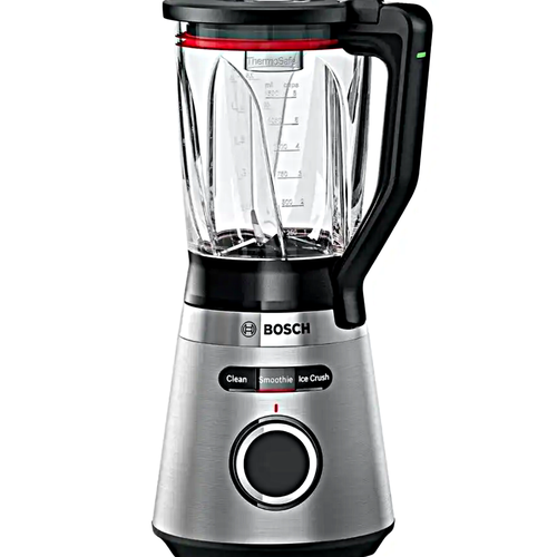 Блендер Bosch MMB6386M, стационарный, 1200 Вт, с функцией самоочистки, 1.5 л, серебристый