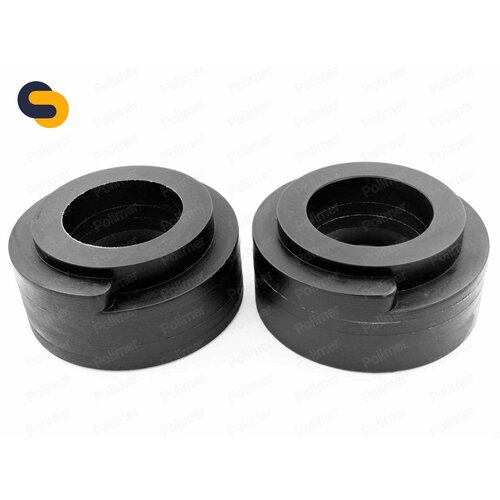 Проставки увеличения клиренса задних пружин SSANGYONG REXTON SPORTS (I) 2018-2023 - полиуретан + 40 мм