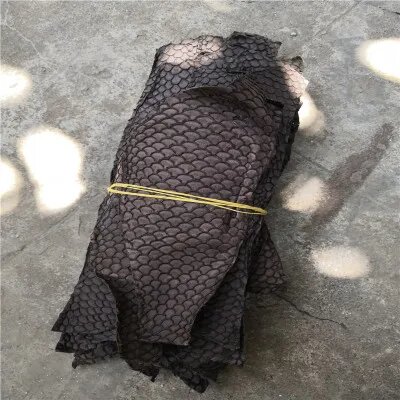 Рыбья кожа для рукоделия 25x10 см Черный
