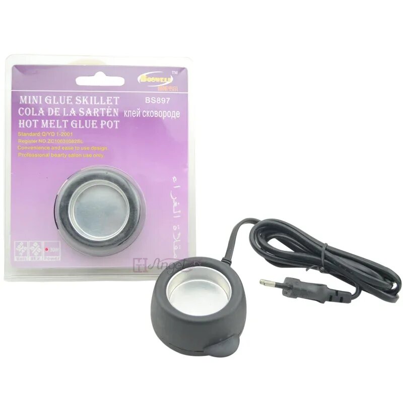 Профессиональный мини-горшок для кератинового клея 30 Вт, Black 220v EU plug
