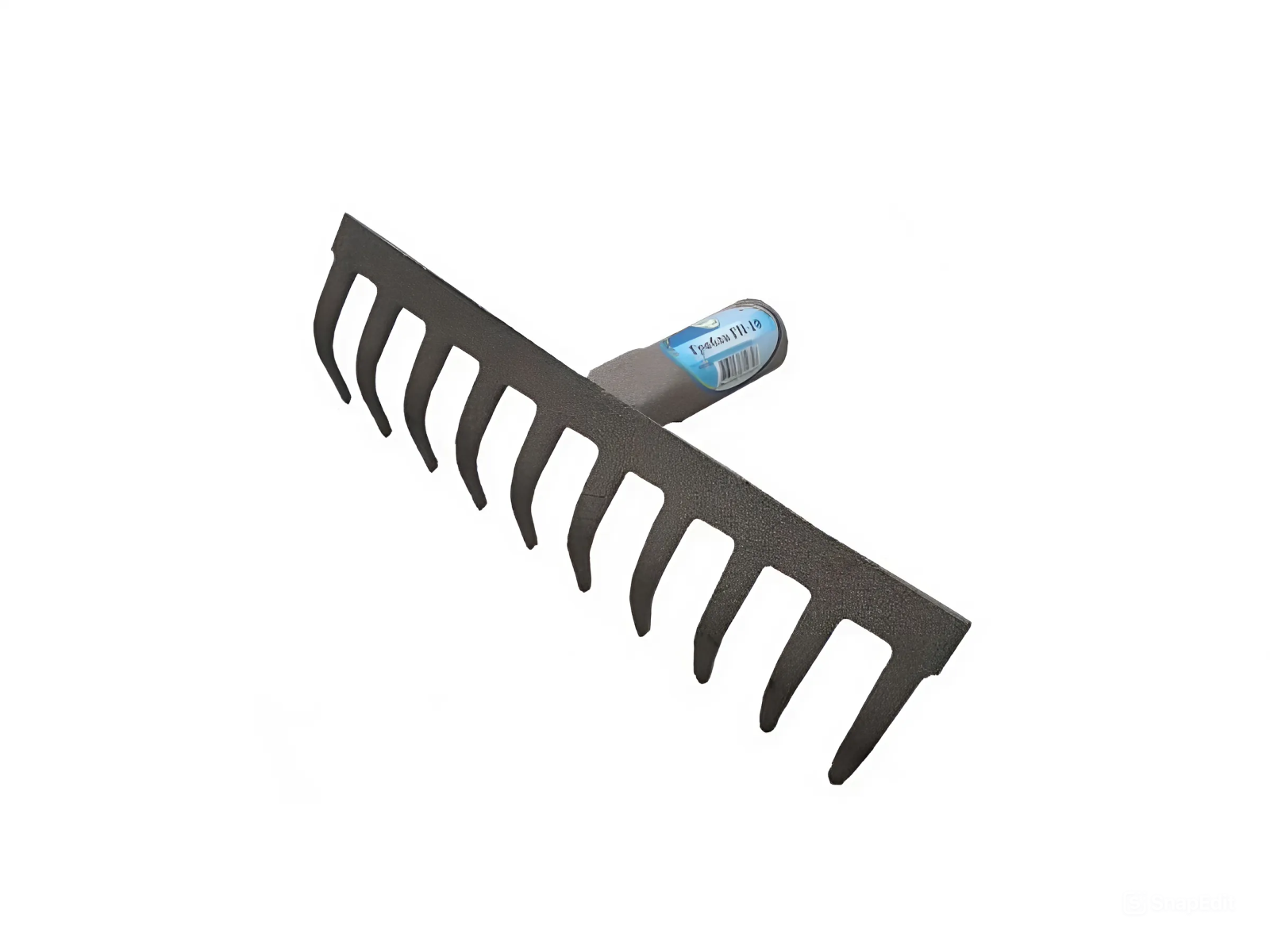 Грабли садовые зубчатые без черенка инструмагро ГПш-10 010703