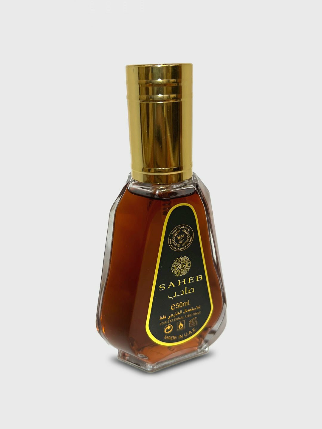 Saheb Lattafa, Сделано в Дубае, парфюмерная вода для мужчин, 10 мл — фото 1