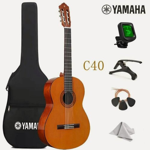 Изображение товара Yamaha Классическая гитара C40_C40 6-струнная, корпус Ель 4/4