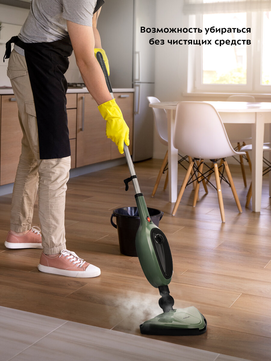 Паровая швабра "2 в 1" Kitfort КТ-3930 — фото 1