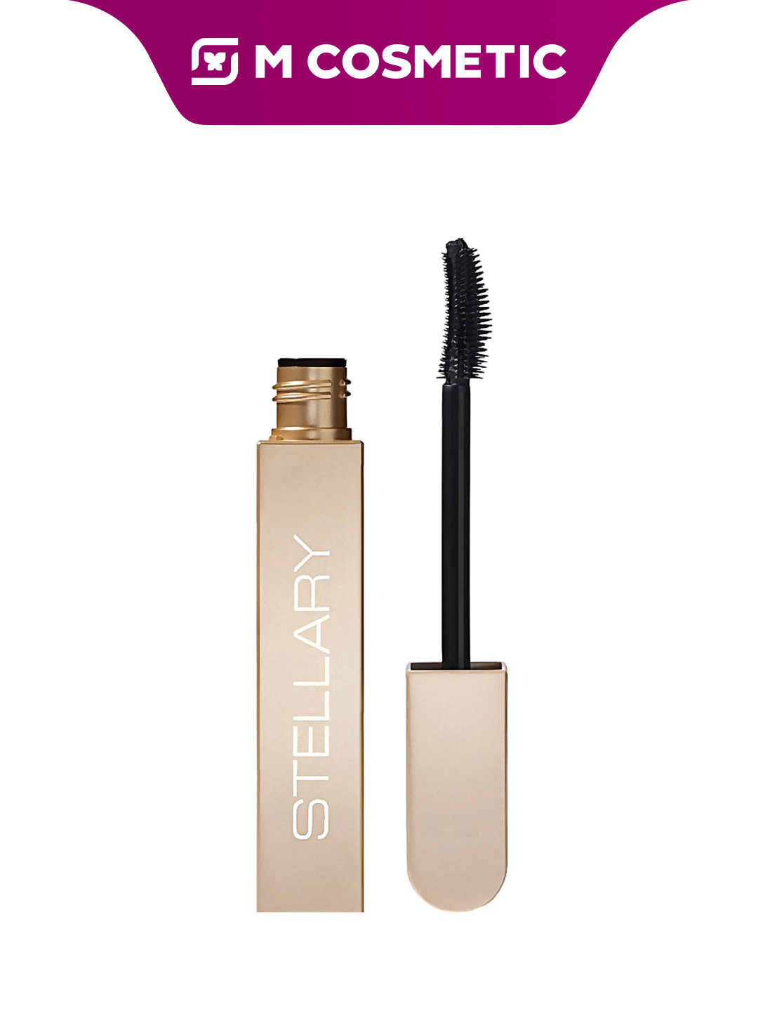 Тушь Stellary Lash Status т01, влагостойкая, эффект подкручивания, чёрная